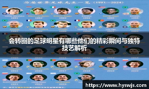会转圈的足球明星有哪些他们的精彩瞬间与独特技艺解析