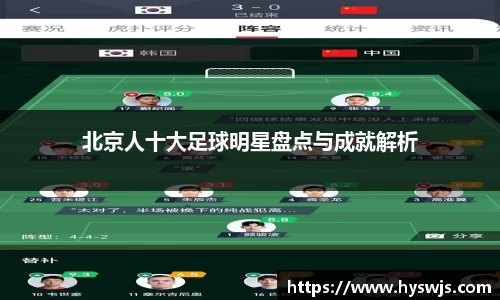 北京人十大足球明星盘点与成就解析
